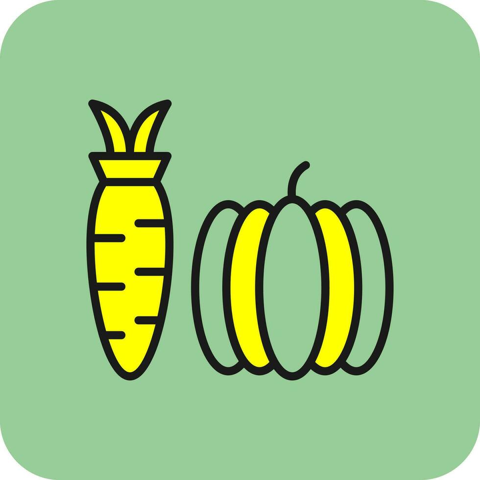 Gemüse Vektor Symbol Design