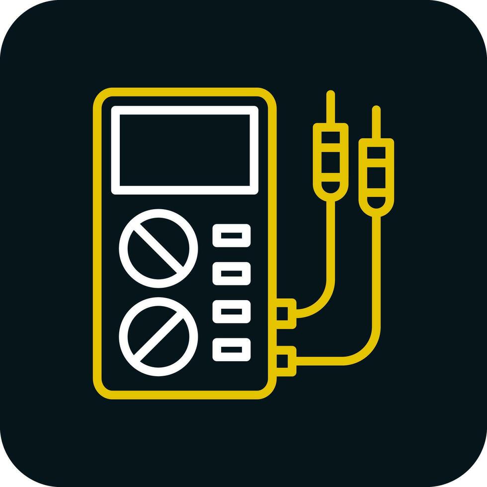 voltmeter vektor ikon design