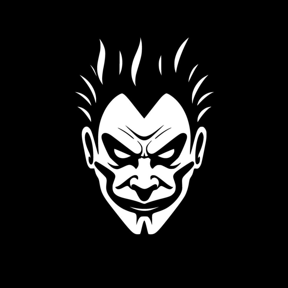 Clown - - hoch Qualität Vektor Logo - - Vektor Illustration Ideal zum T-Shirt Grafik