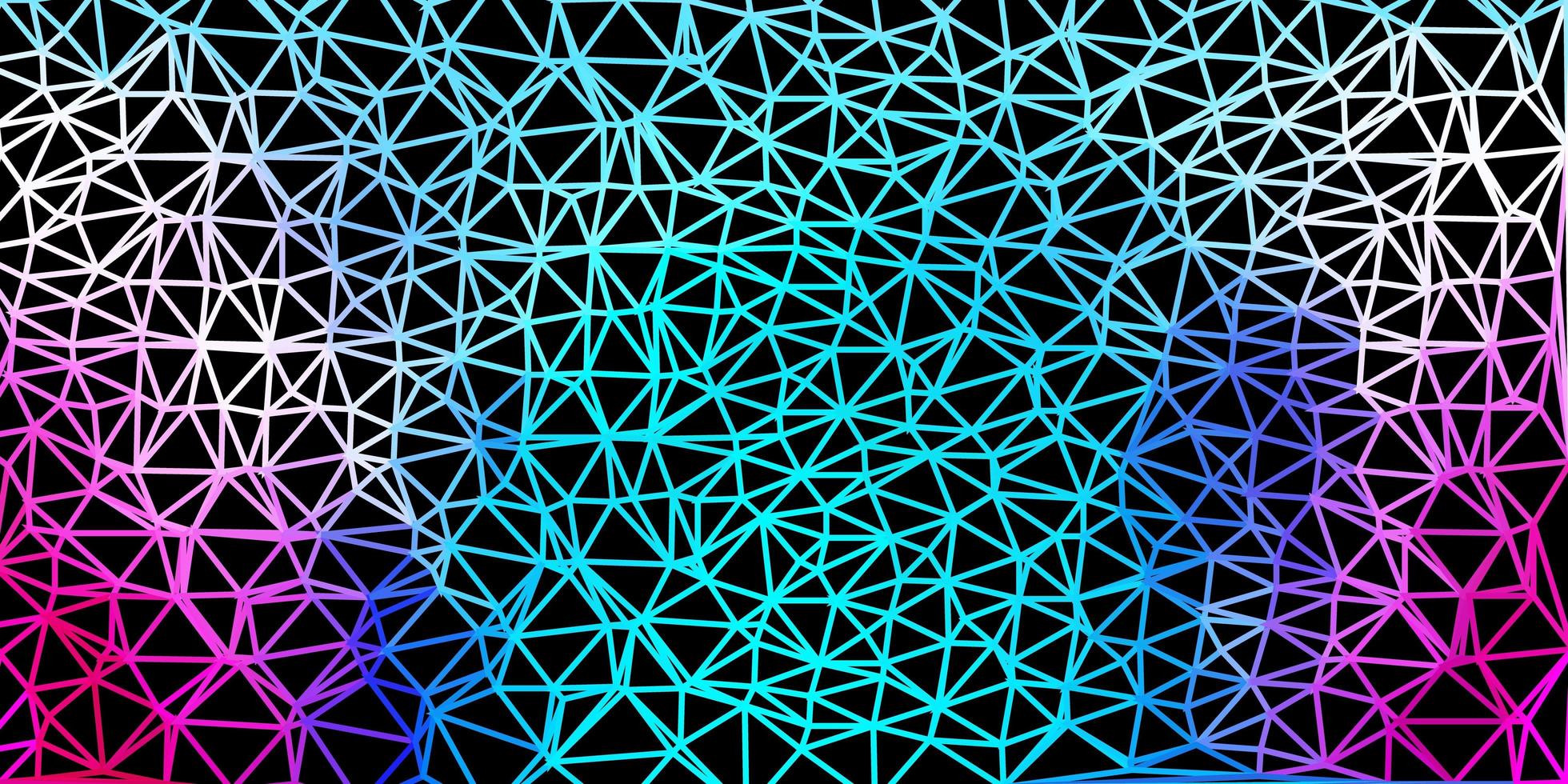 geometrisches polygonales Layout des dunkelblauen, roten Vektors. vektor