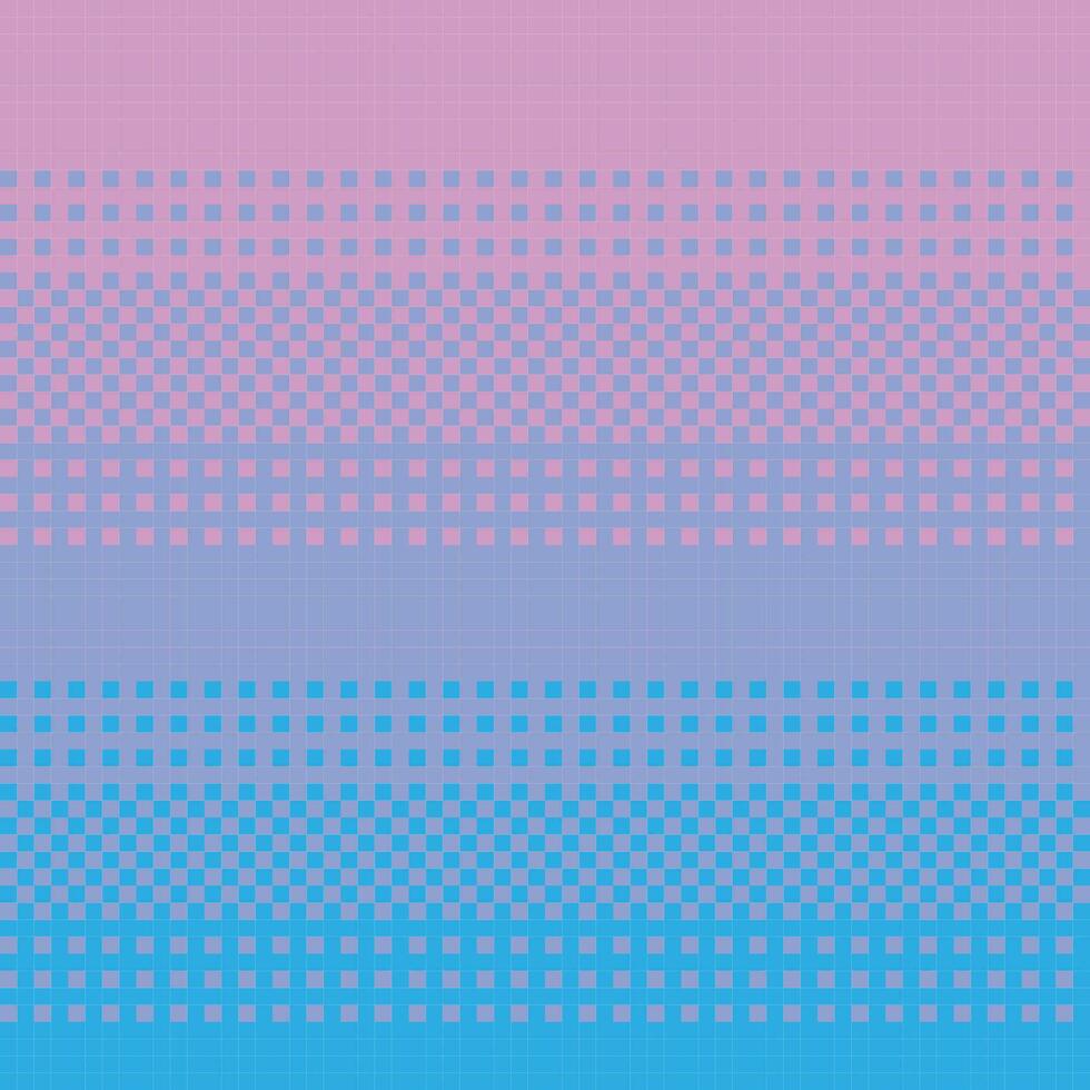 Rosa und Himmel Blau Gradient im Pixel Kunst Stil vektor