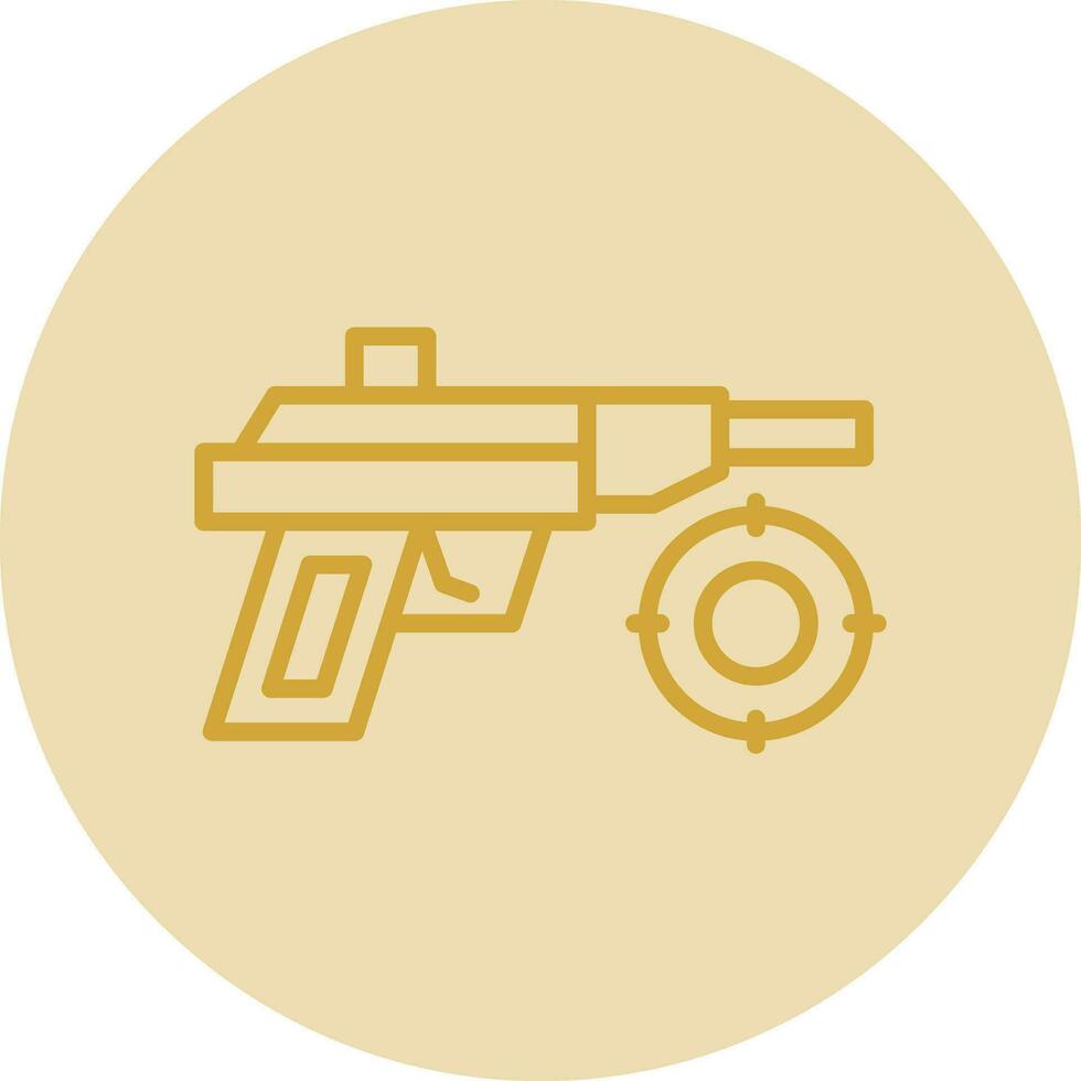 laser pistol vektor ikon design