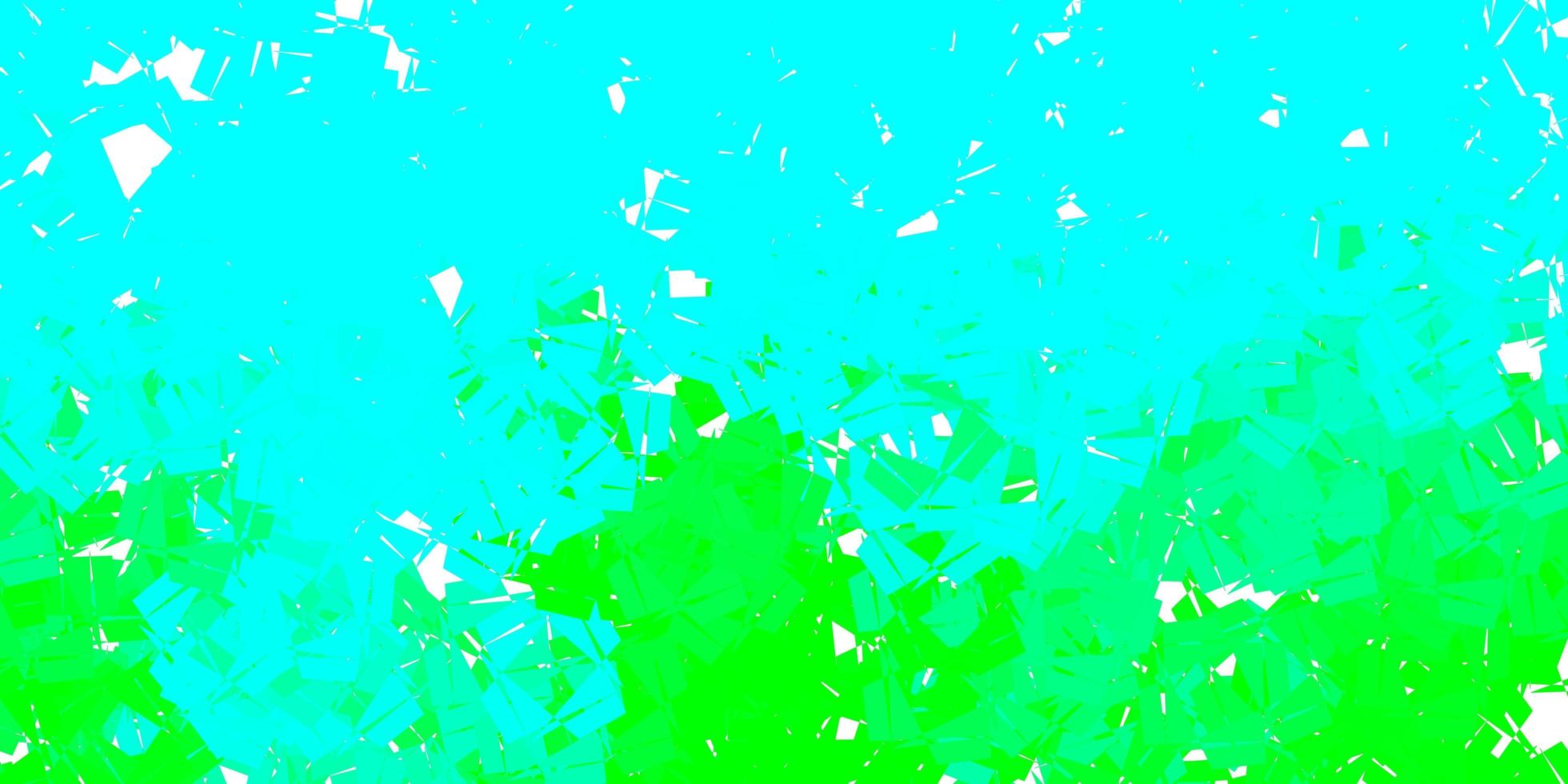 ljusgrön vektorgradient polygon tapet. vektor