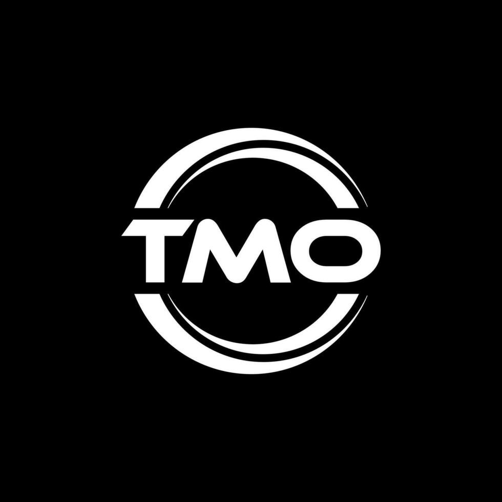 tmo logotyp design, inspiration för en unik identitet. modern elegans och kreativ design. vattenmärke din Framgång med de slående detta logotyp. vektor