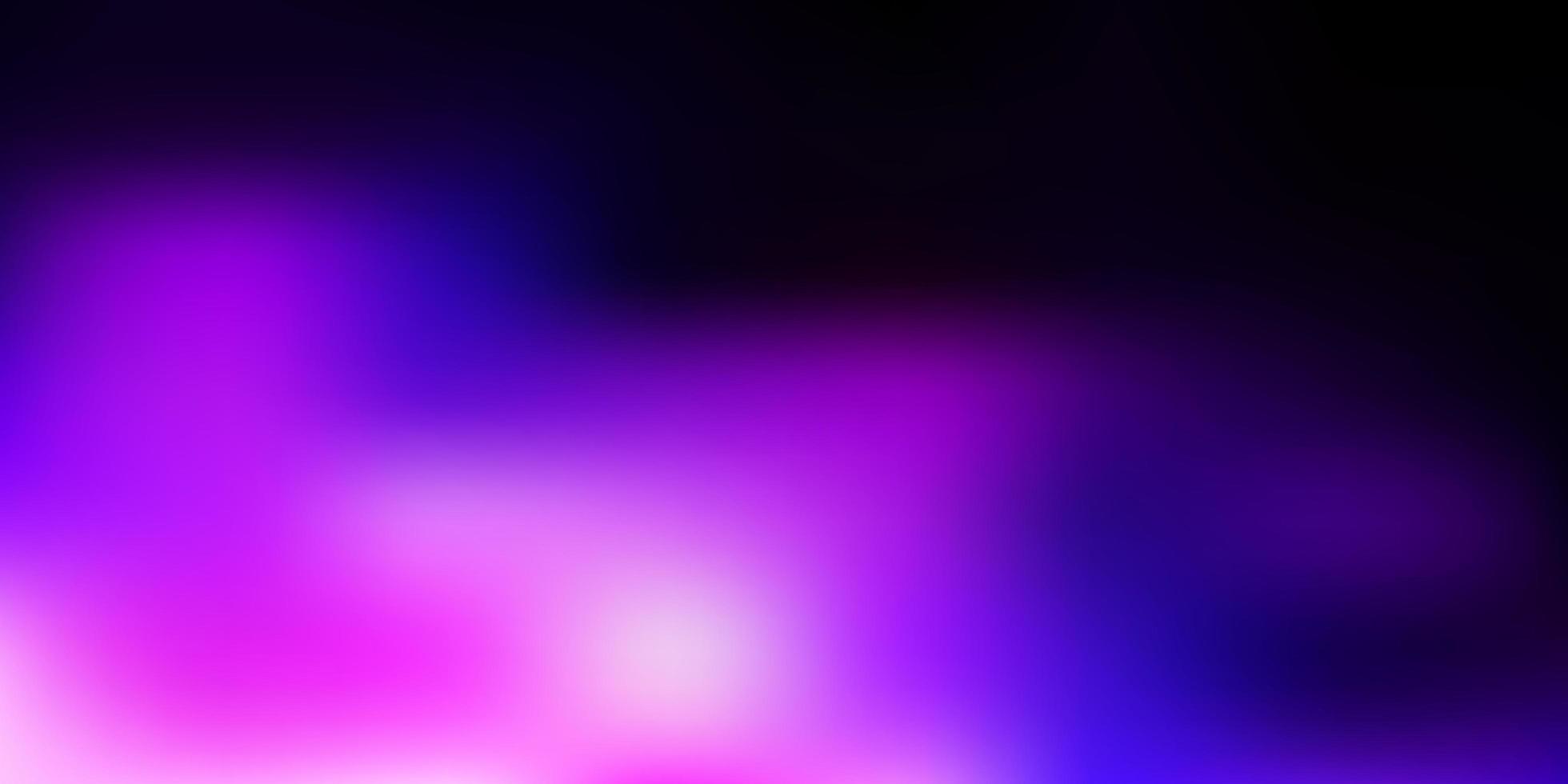 dunkelviolette, rosa Vektor-Gradienten-Unschärfezeichnung. vektor