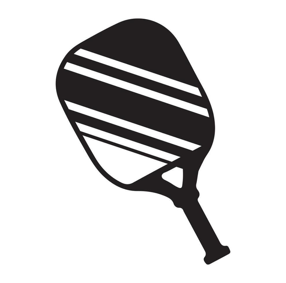 pickleball vektor och pickleball paddlar tecken symbol ikon vektor illustration pickleball logotyp vektor