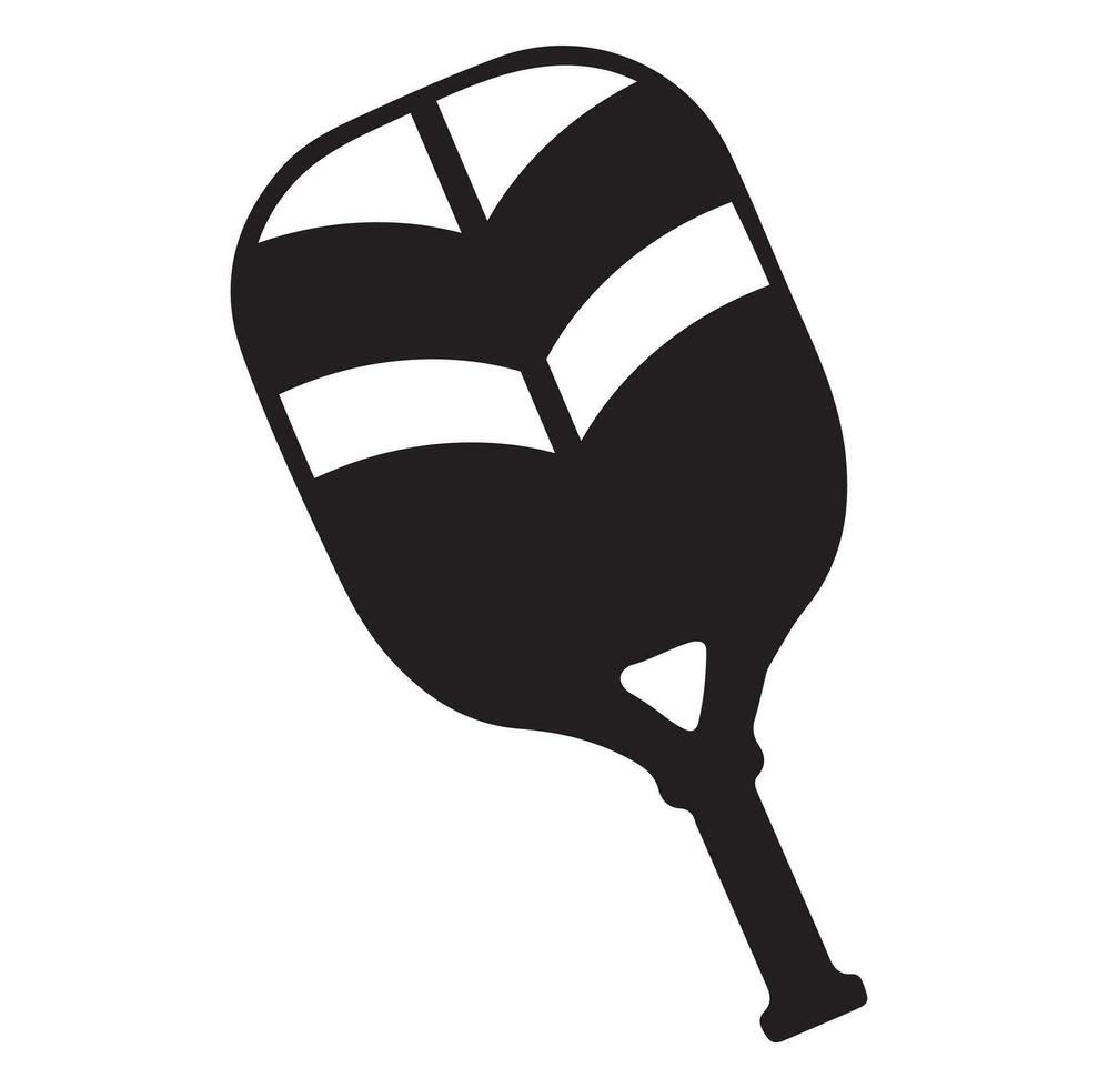 pickleball vektor och pickleball paddlar tecken symbol ikon vektor illustration pickleball logotyp vektor