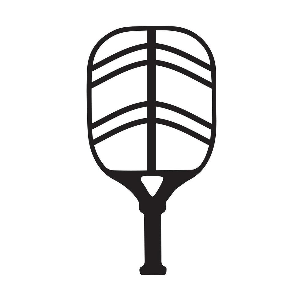 pickleball vektor och pickleball paddlar tecken symbol ikon vektor illustration pickleball logotyp vektor