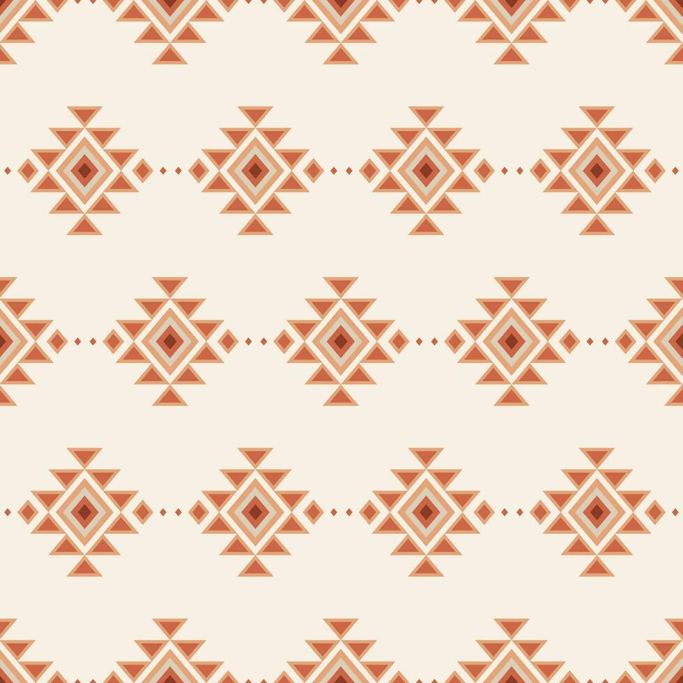 etnisk aztec sömlös mönster. stam- navajo mönster.geometrisk prydnad. vektor illustration i boho stil. matta textil- skriva ut textur.