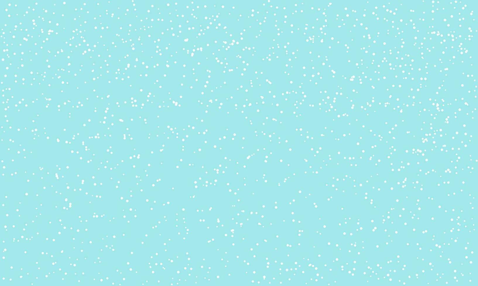 Winter Hintergrund Vektor Textur von fliegend Schnee auf ein einfach Blau Hintergrund