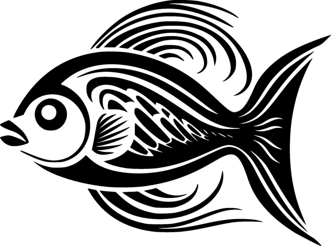 fisk - hög kvalitet vektor logotyp - vektor illustration idealisk för t-shirt grafisk