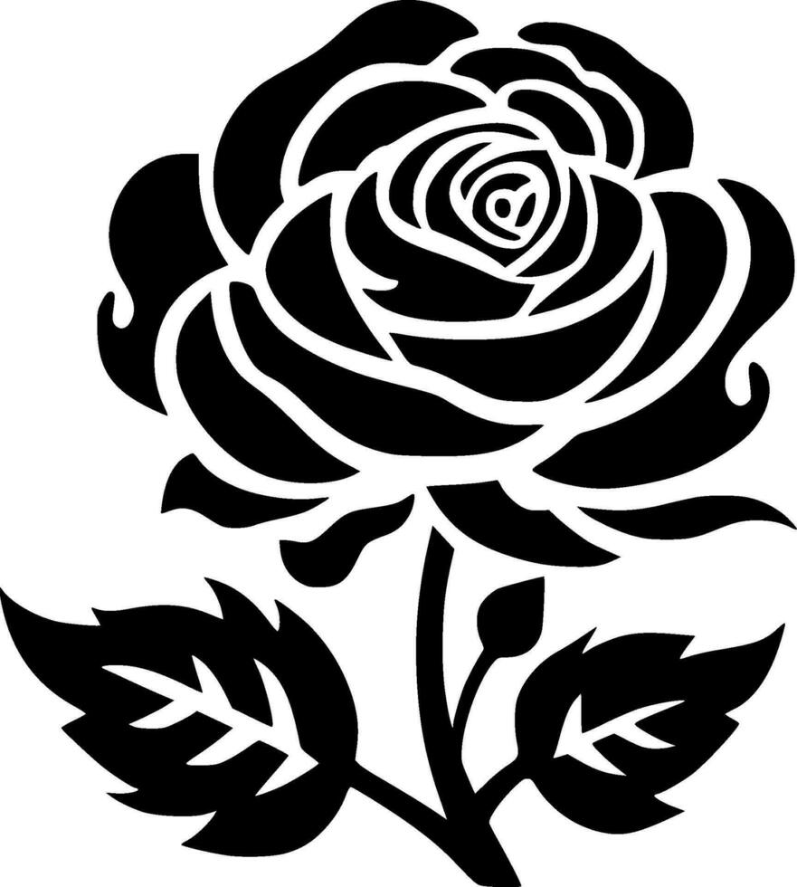 Rose - - hoch Qualität Vektor Logo - - Vektor Illustration Ideal zum T-Shirt Grafik