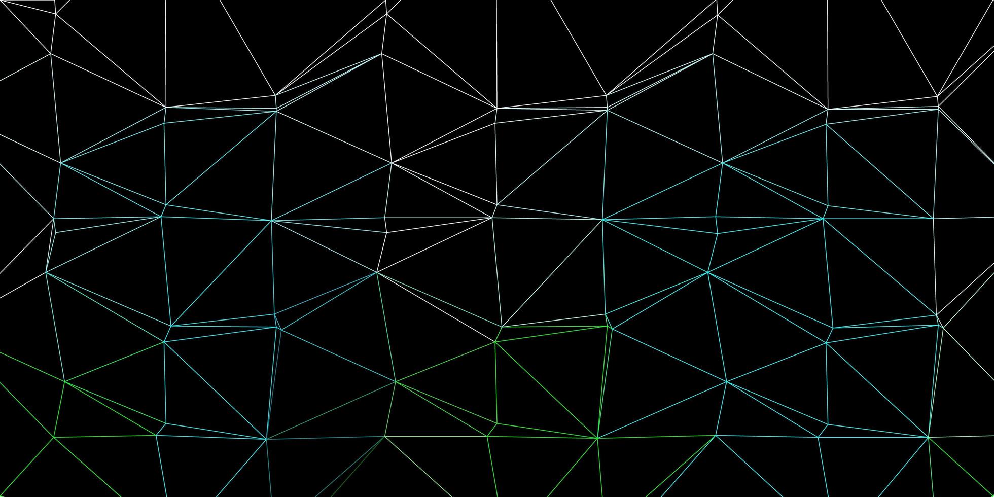 ljusblå, grön vektor geometrisk polygonal design.