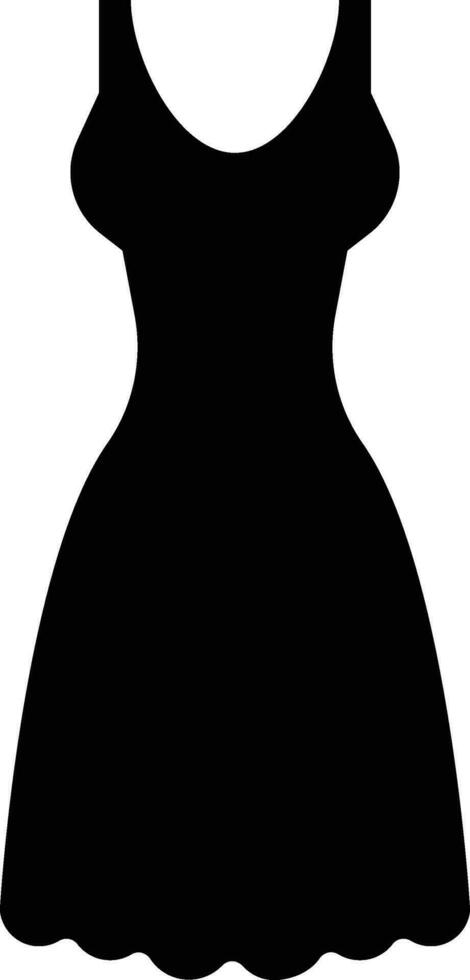 Damen, weiblich, Frauen lange Kleid Symbol vektor