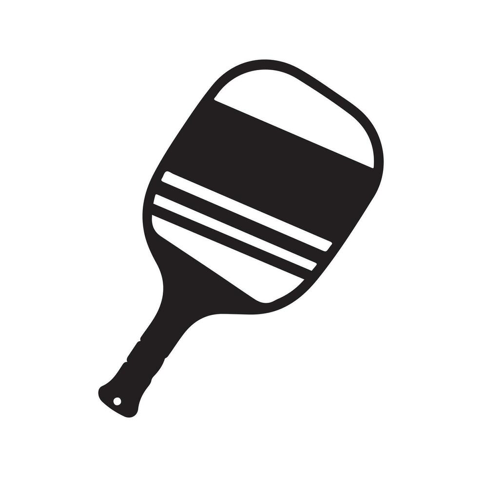 pickleball vektor och pickleball paddlar tecken symbol ikon vektor illustration pickleball logotyp vektor