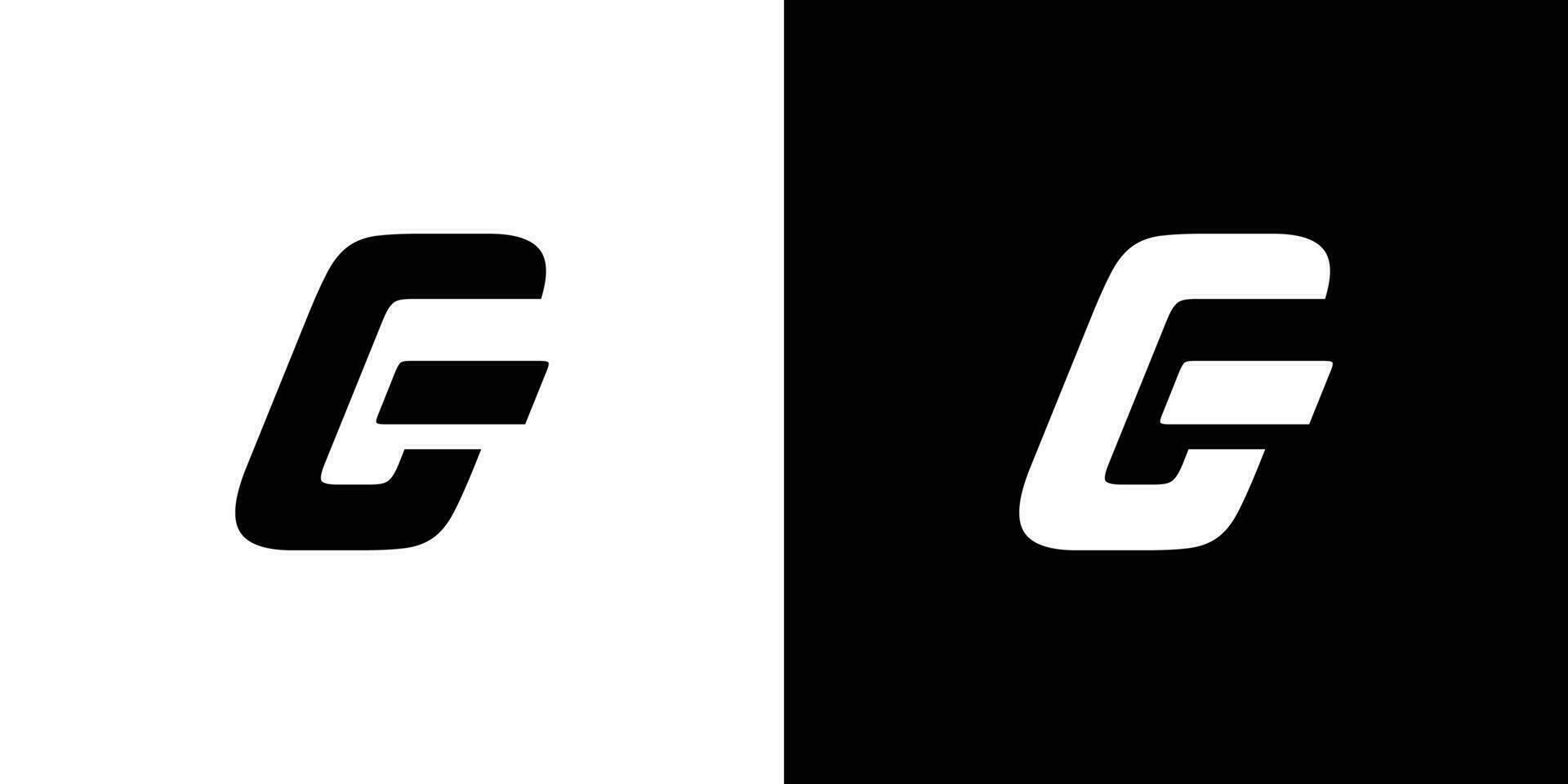 modern und einfach G Logo Design vektor