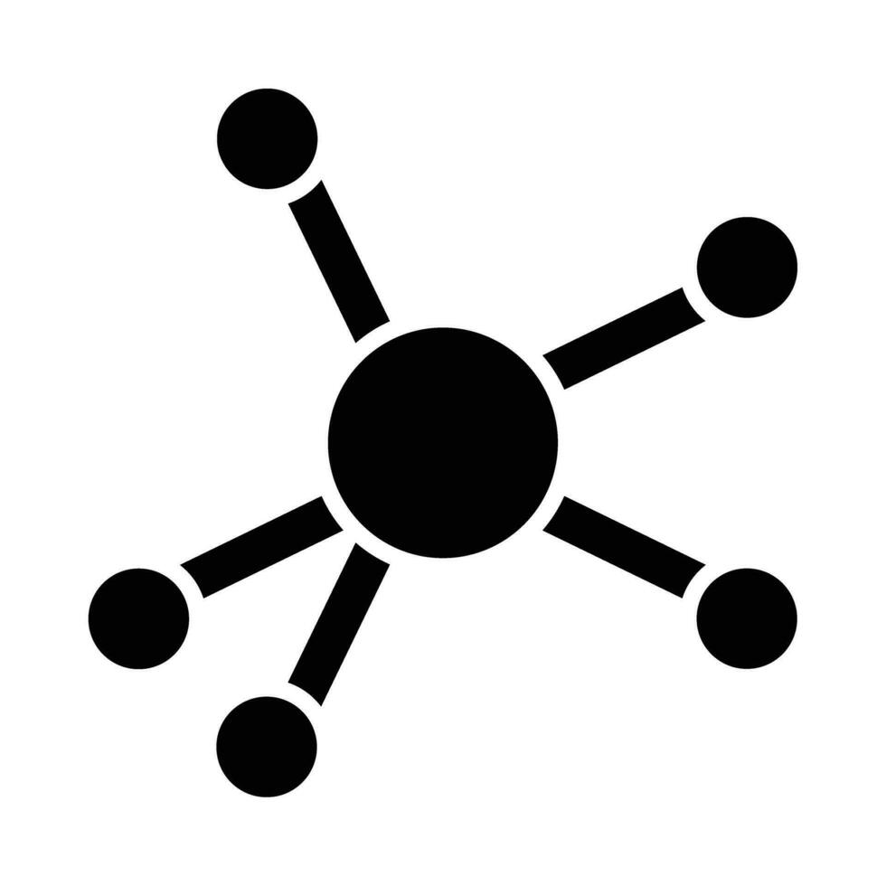 Netzwerk Vektor Glyphe Symbol zum persönlich und kommerziell verwenden.