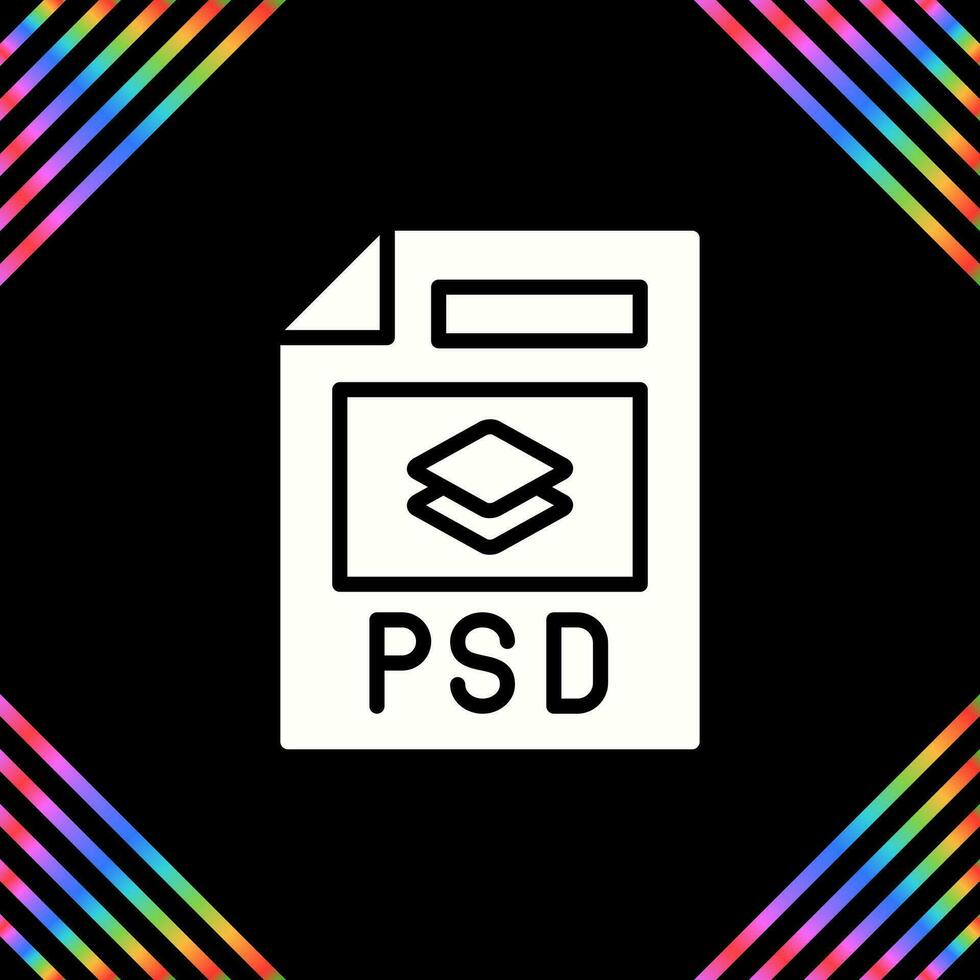 psd Datei Vektor Symbol