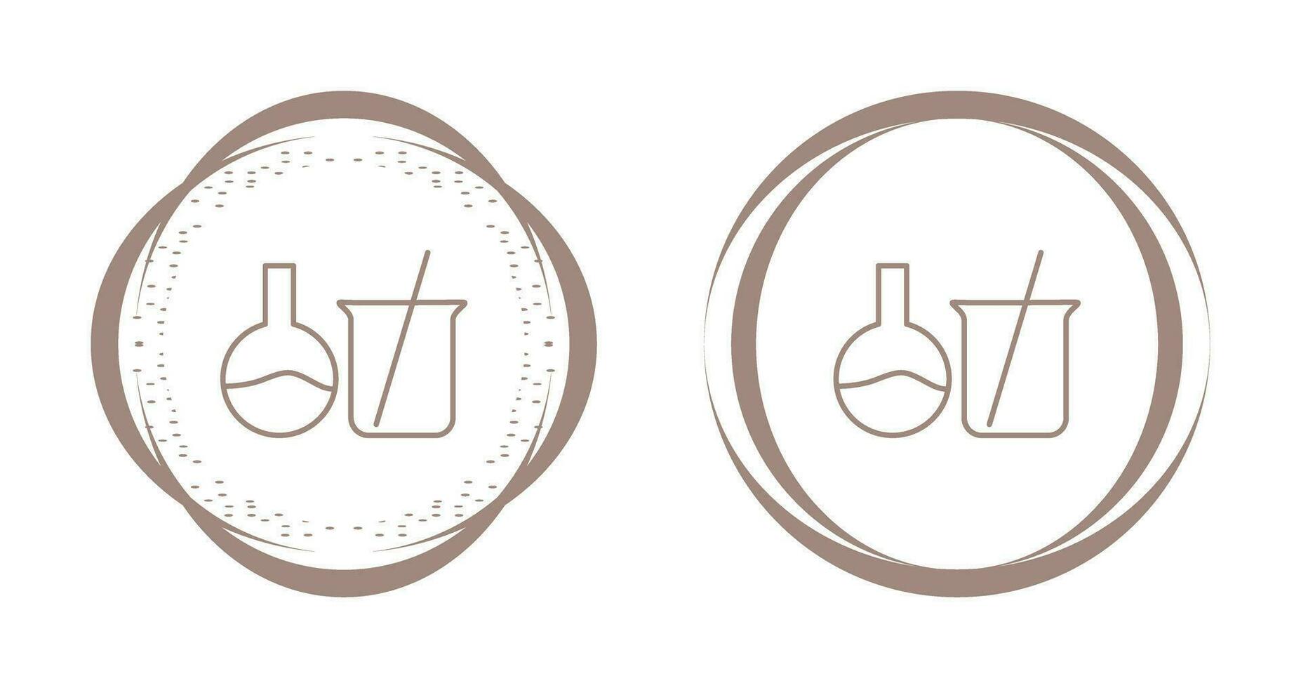 Vektorsymbol für das Mischen von Chemikalien vektor