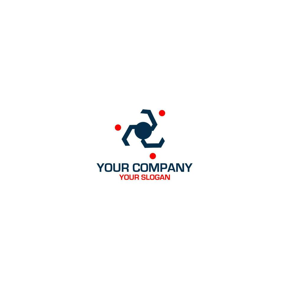 Kreis Gemeinschaft Logo Design Vektor