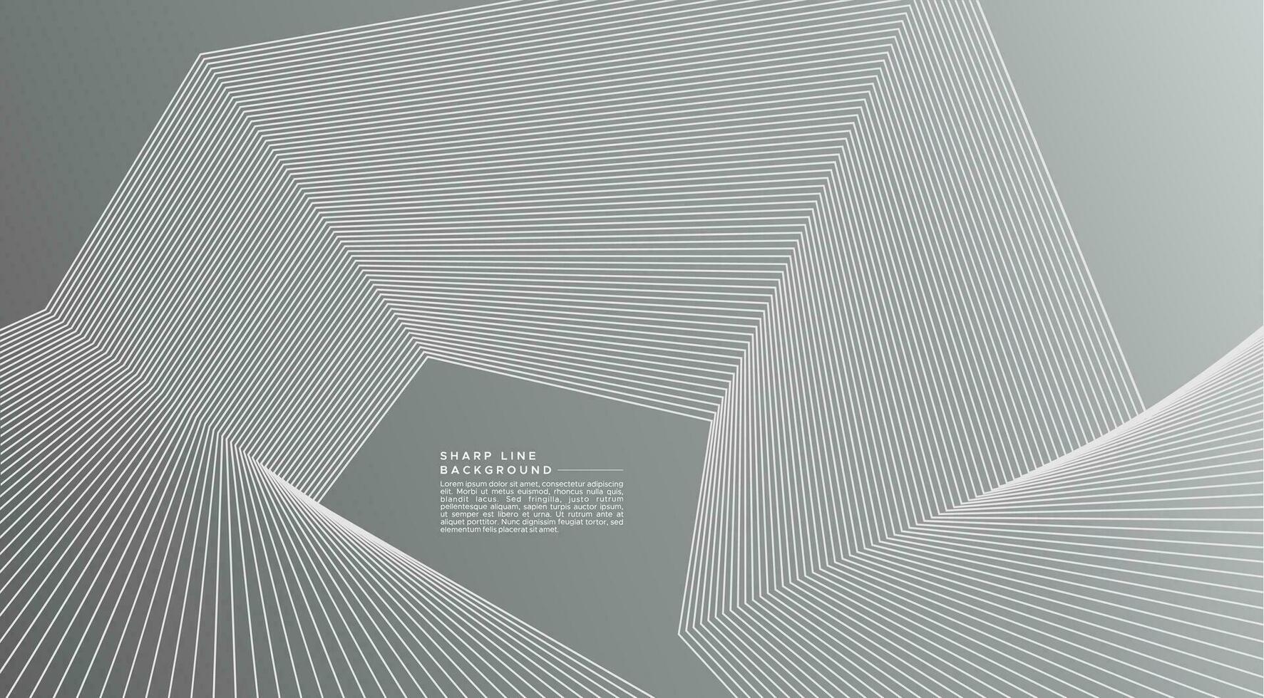 modern Scharf Kante Linie Schaltkreis abstrakt Hintergrund. minimalistisch Mischung Linie Design. vektor