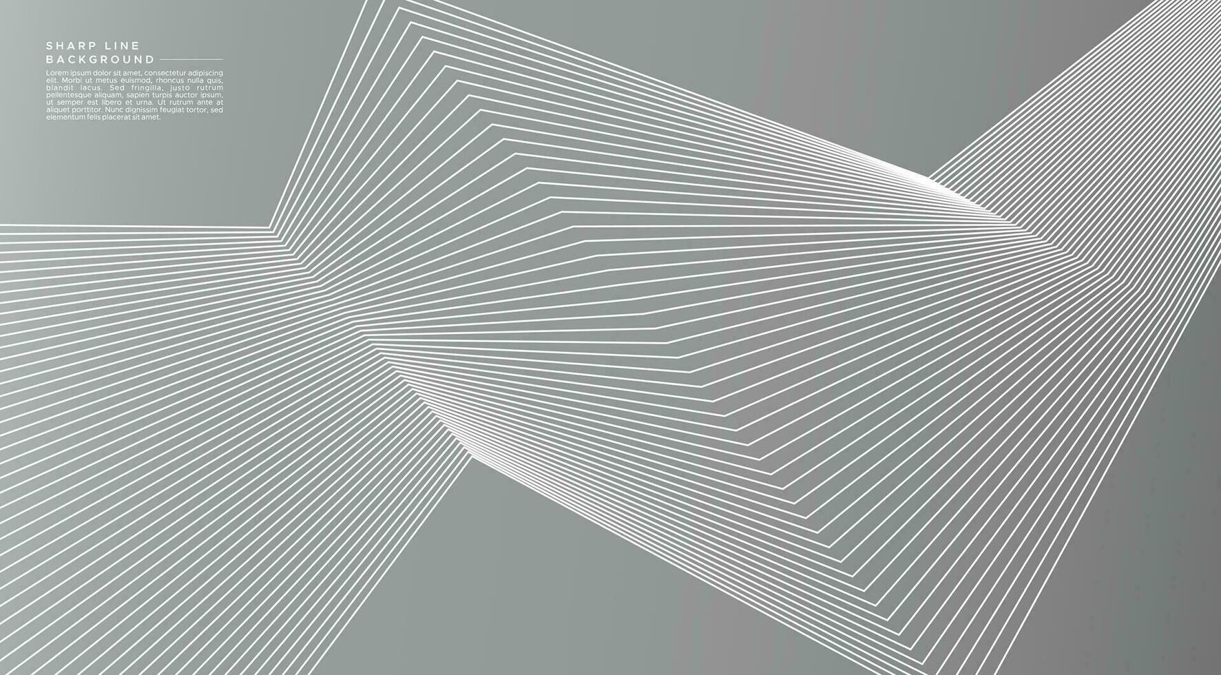 Digital Scharf Linie Schaltkreis abstrakt Hintergrund Design. modern Kante Linie Vorlage. vektor