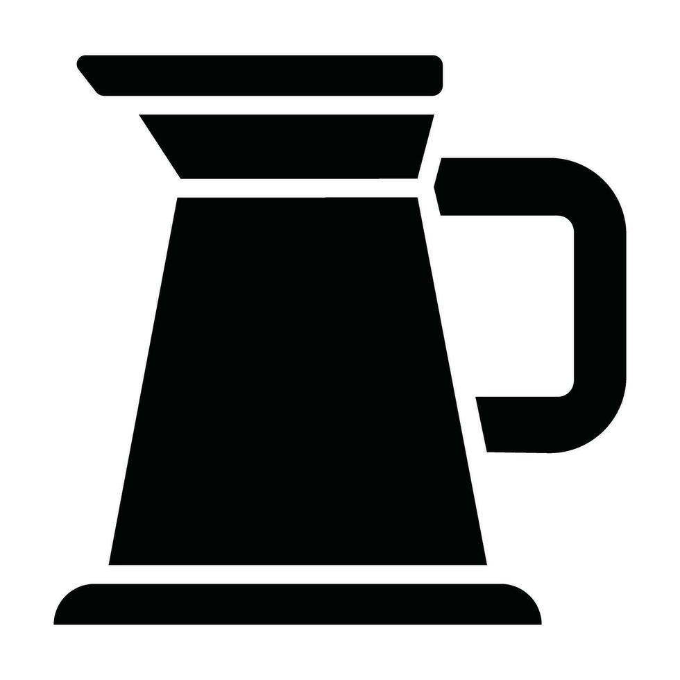 Kaffeekanne-Symbol vektor