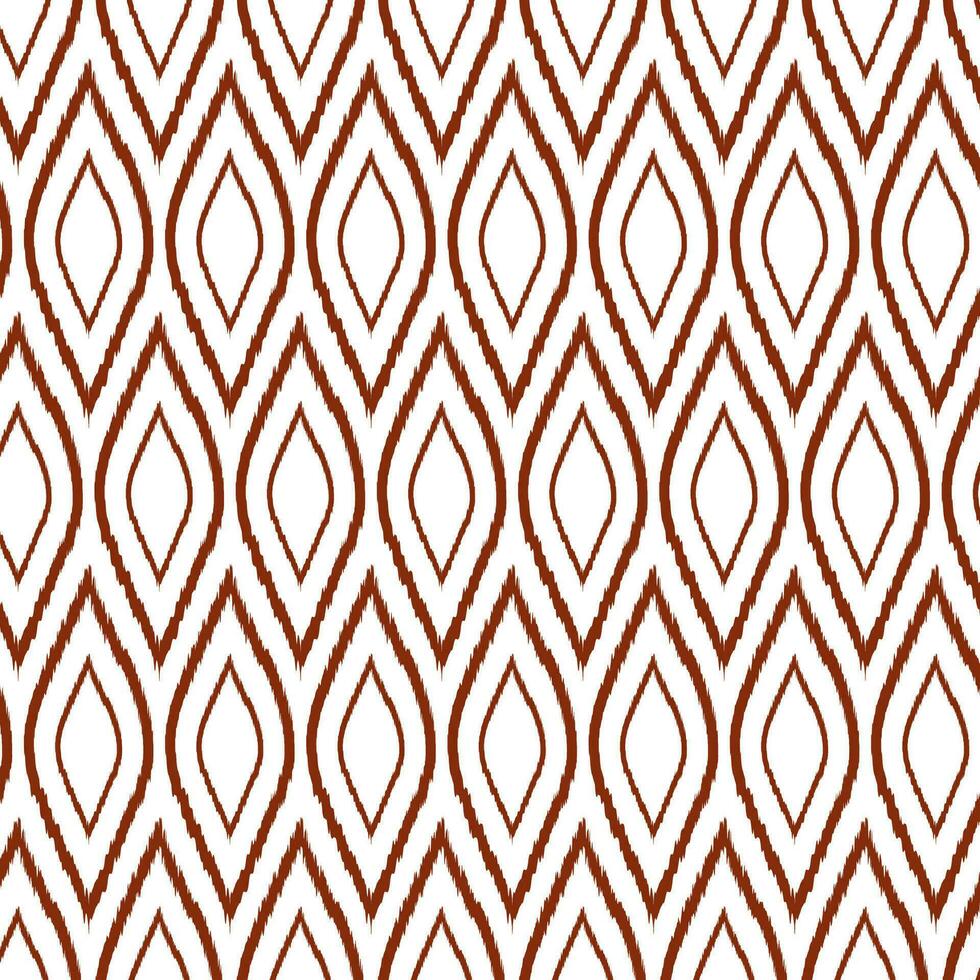 schön Ikat Muster nahtlos ethnisch wiederholen Stammes- traditionell Stil bunt Hintergrund modern desing Vektor Illustration