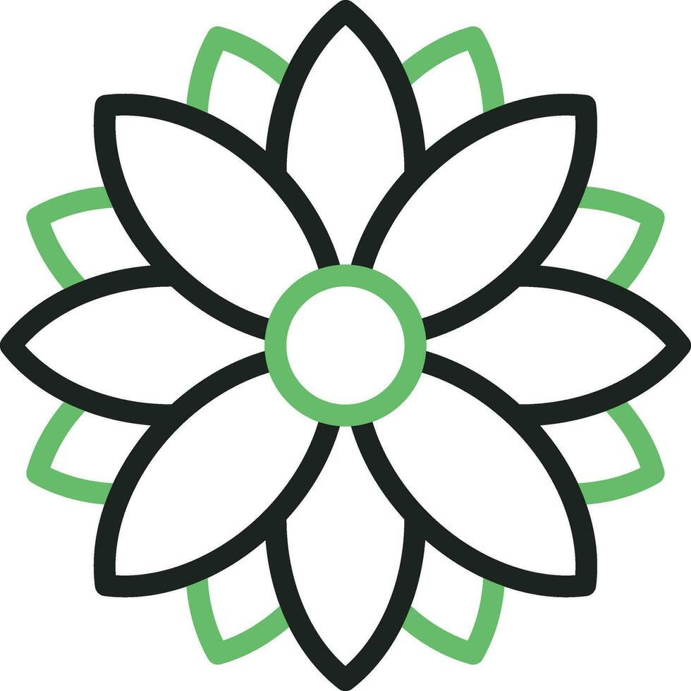 Blume Symbol Bild. vektor