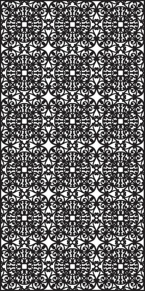 rechteckig Gitter Muster Hintergrund im orientalisch Stil. Arabeske. vektor