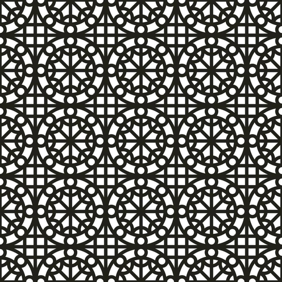 nahtlos Gitter Muster Hintergrund im Arabisch Stil. Arabeske. vektor