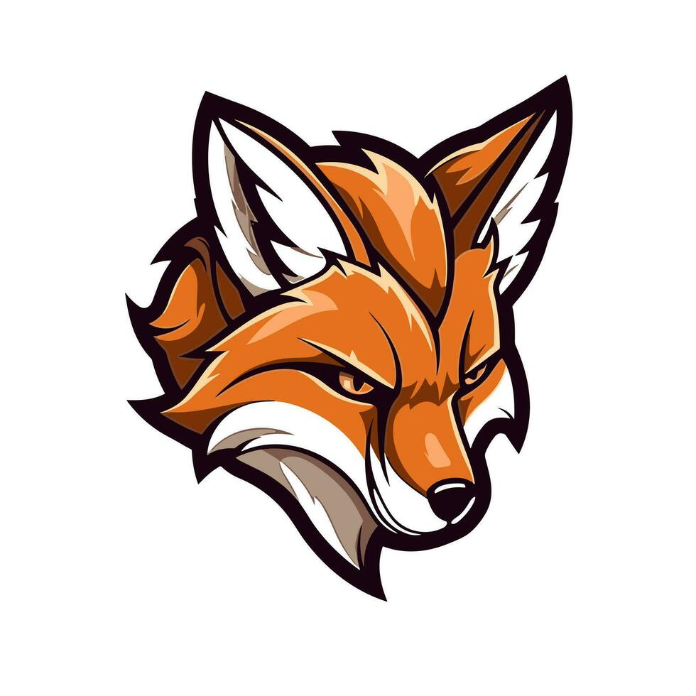 Fuchs Vektor süß Fuchs Karikatur Symbol