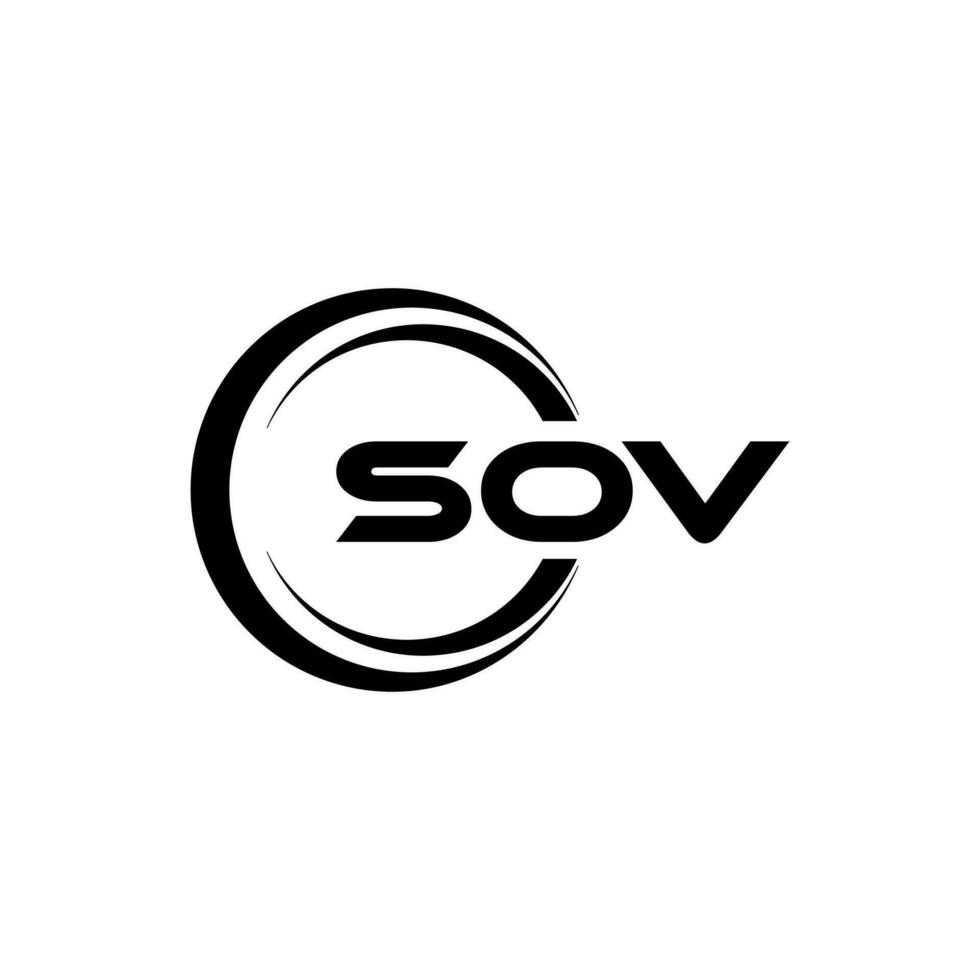 sov logotyp design, inspiration för en unik identitet. modern elegans och kreativ design. vattenmärke din Framgång med de slående detta logotyp. vektor