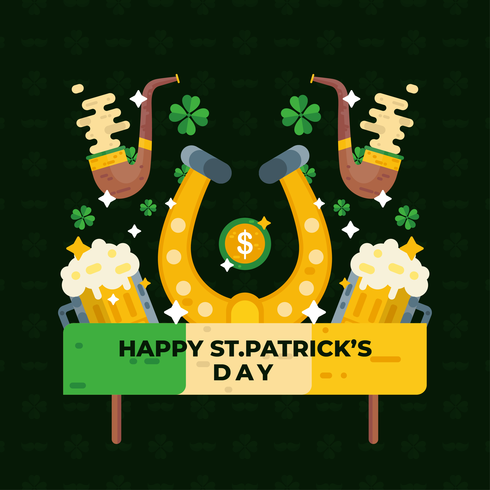 St.Patrick&#39;s Day Vektor