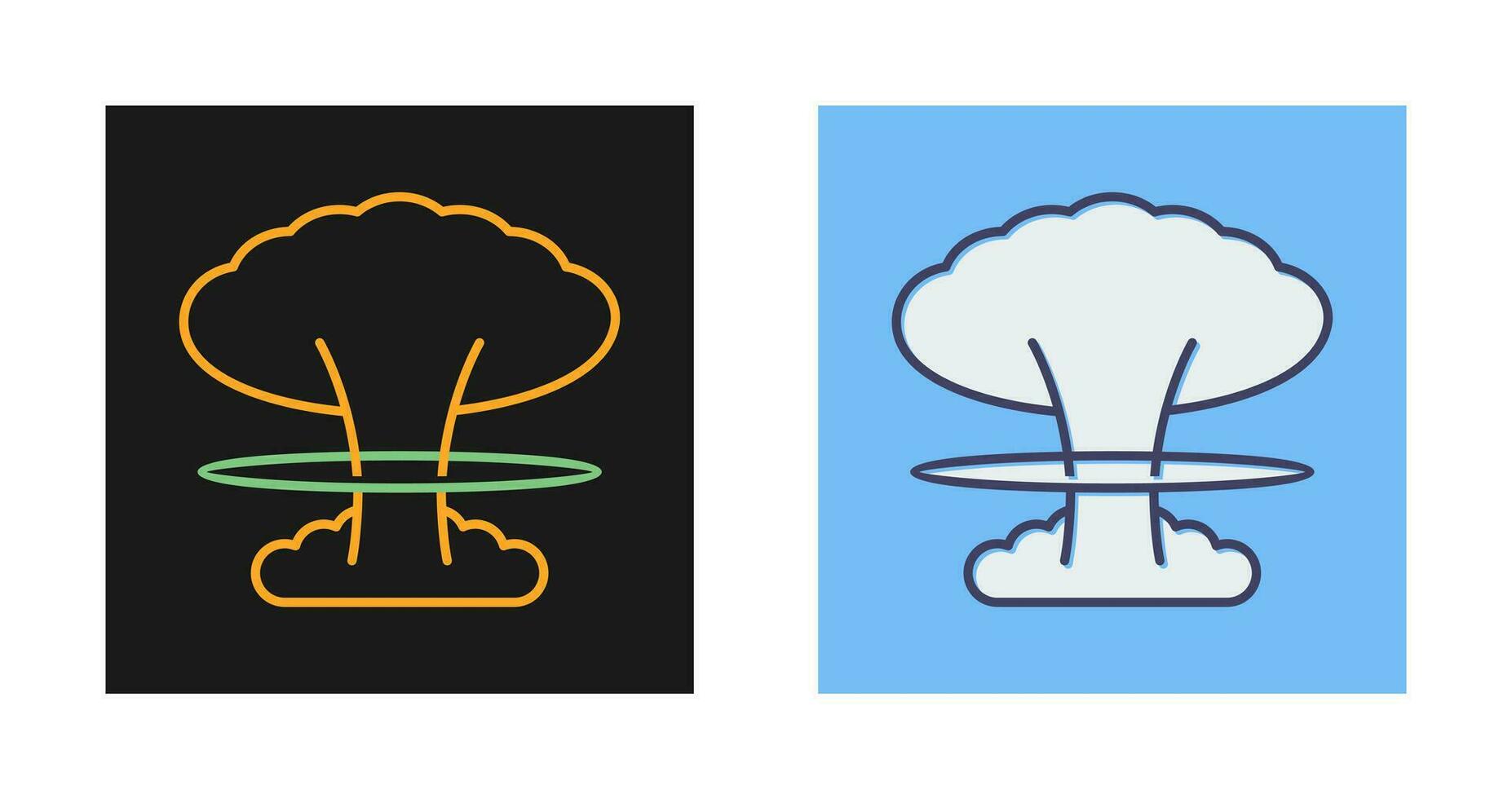 Symbol für Explosionsvektor vektor