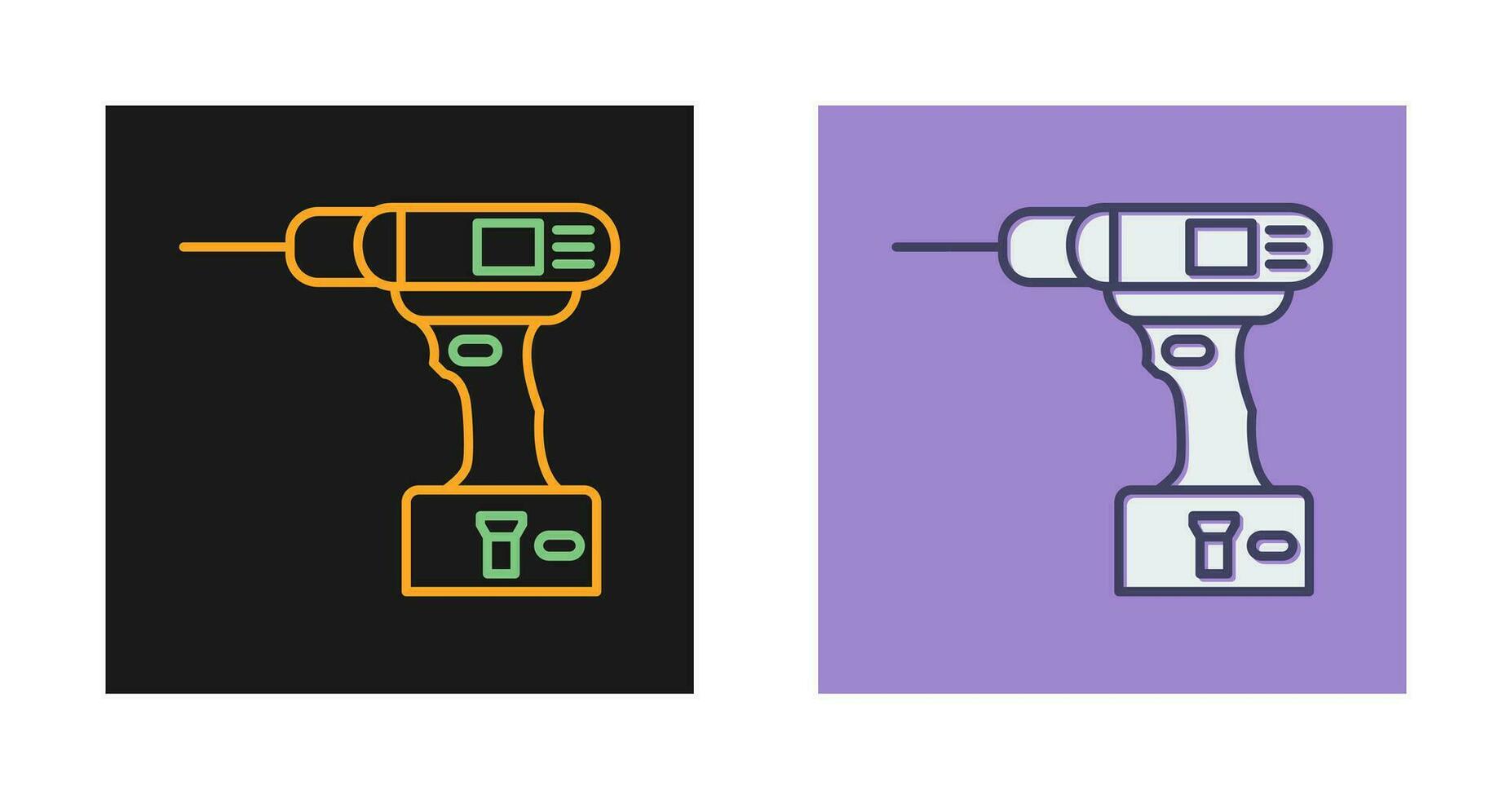 Vektorsymbol für Bohrmaschine vektor