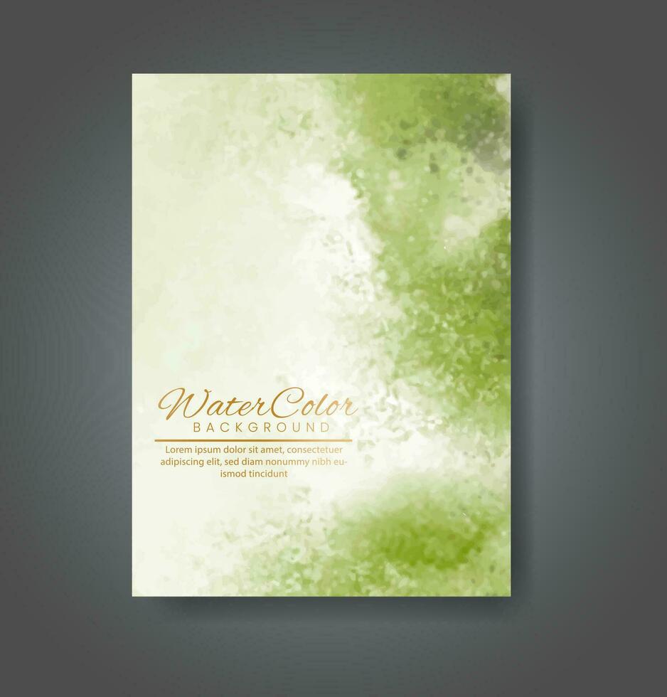 Karten mit Aquarellhintergrund. design für ihr cover, datum, postkarte, banner, logo. vektor