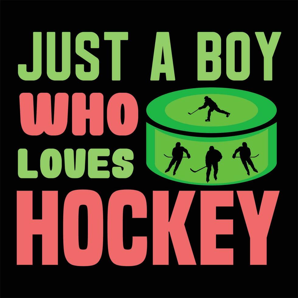 hockey t-shirt fri grafisk design vektor