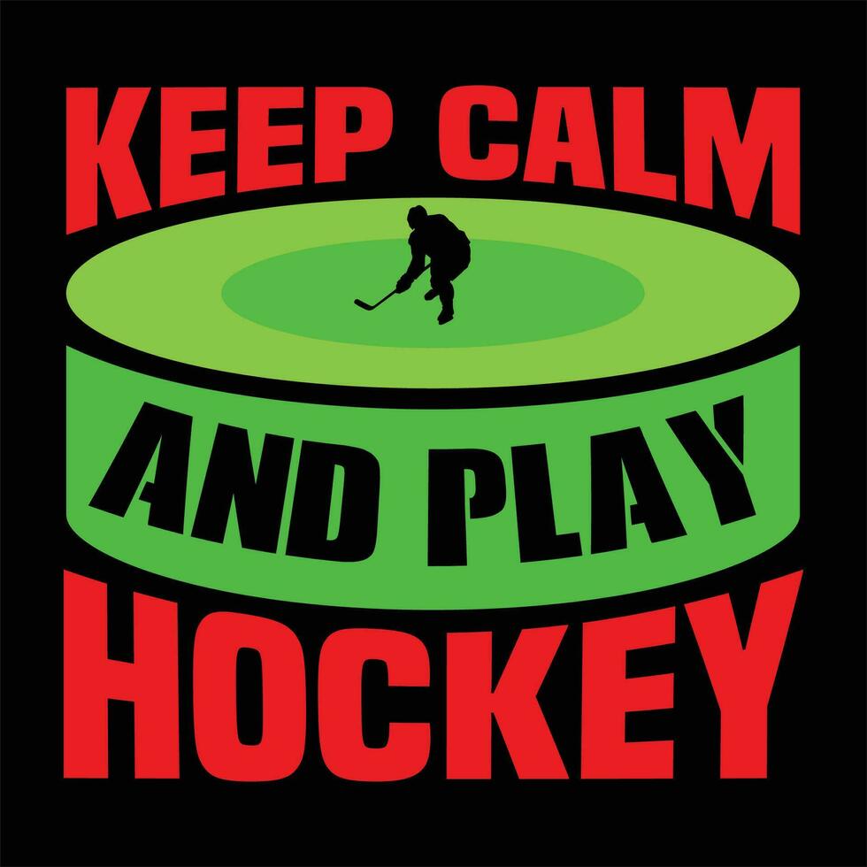 hockey t-shirt fri grafisk design vektor