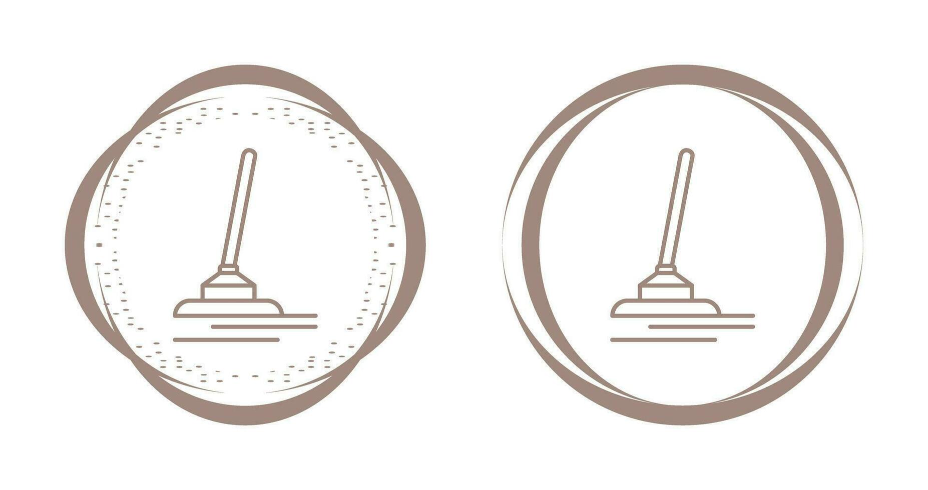 Vektorsymbol für Reinigungsbürste vektor
