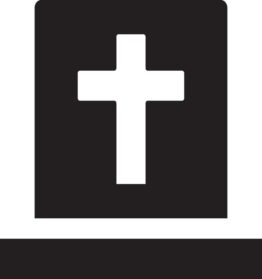 Christian Grabstein Symbol vektor