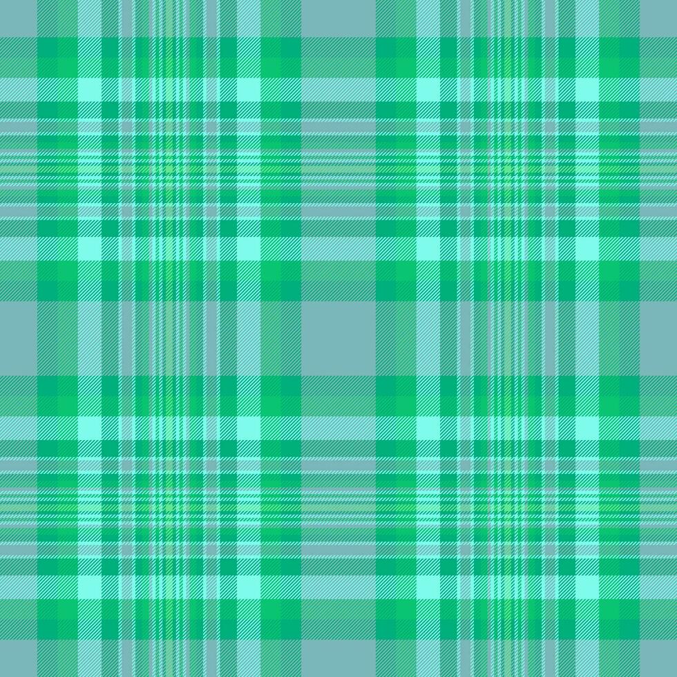 Hintergrund Stoff Muster von Textur Plaid prüfen mit ein Tartan Vektor Textil- nahtlos.