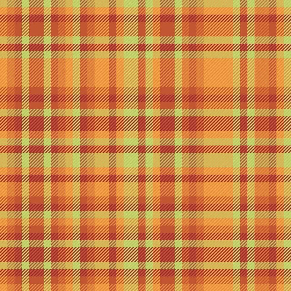 Textil- Textur nahtlos von Muster Vektor prüfen mit ein Hintergrund Tartan Stoff Plaid.