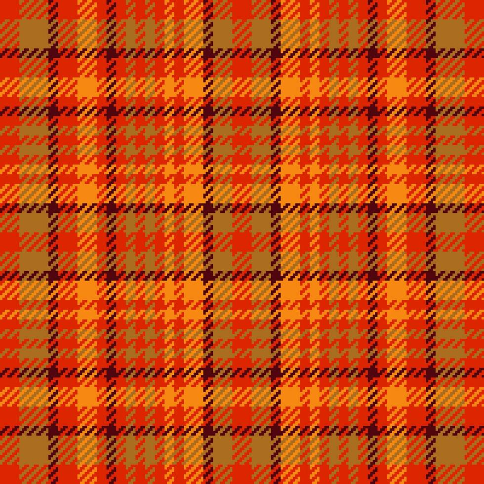 textil- tartan mönster av vektor textur tyg med en sömlös kolla upp pläd bakgrund.