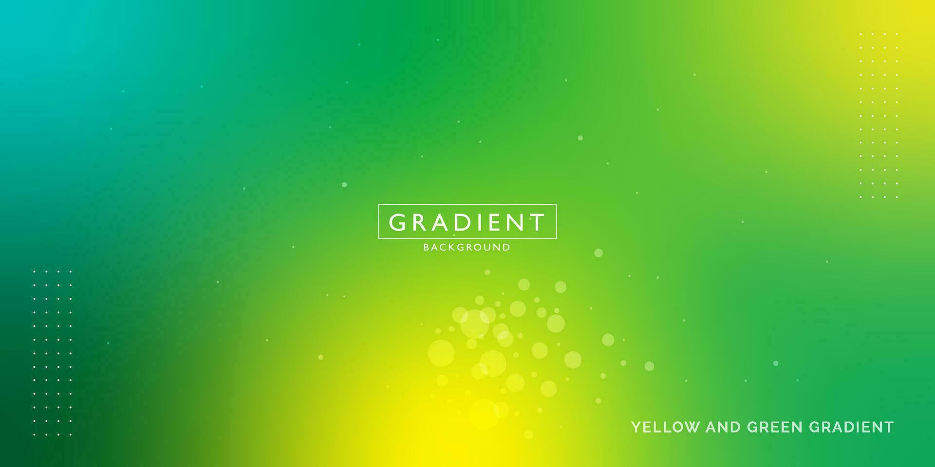grön och gul lutning bakgrund eller lutning abstrakt bakgrund eller full Färg abstrakt bakgrund vektor