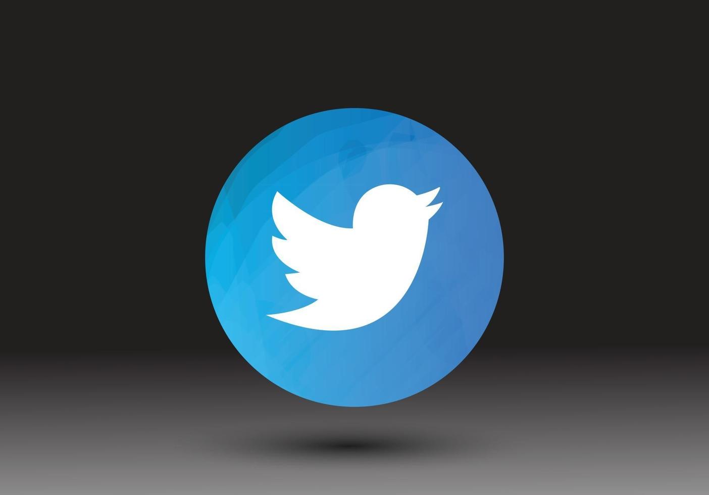 Social-Media-Twitter-Symbol vektor