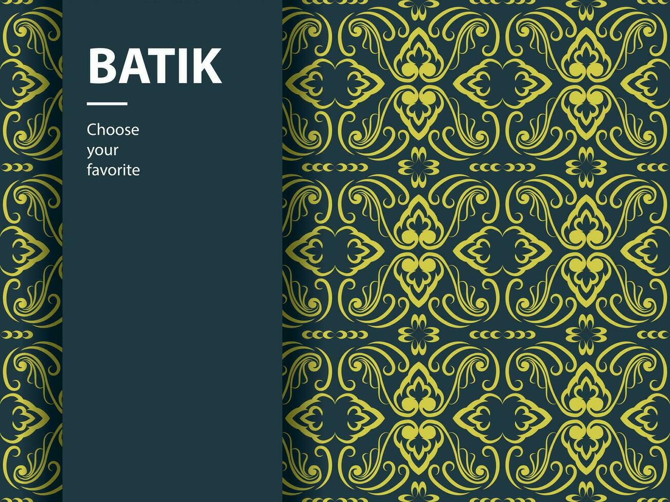 ethnische batik vektor indonesisch muster mode nahtlos vintage textil abstrakt flach kultur kunst