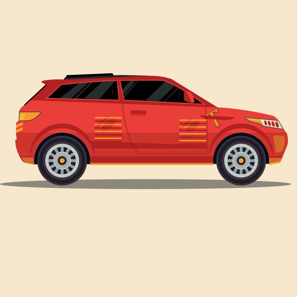 lesen Jeep Illustration vektor