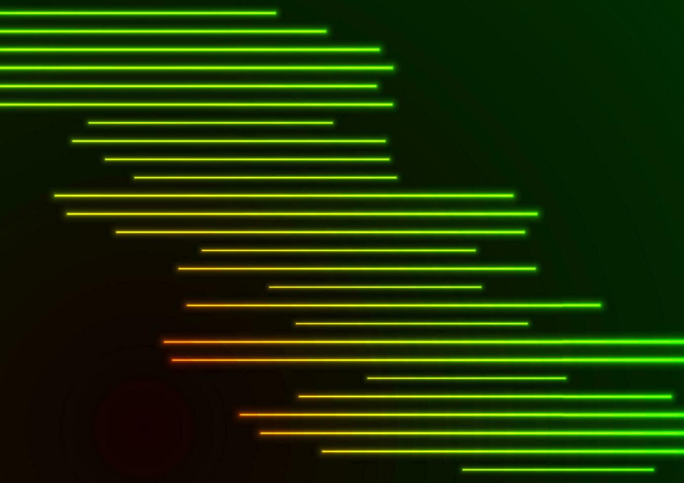Grün Neon- Laser- Linien abstrakt Hintergrund vektor
