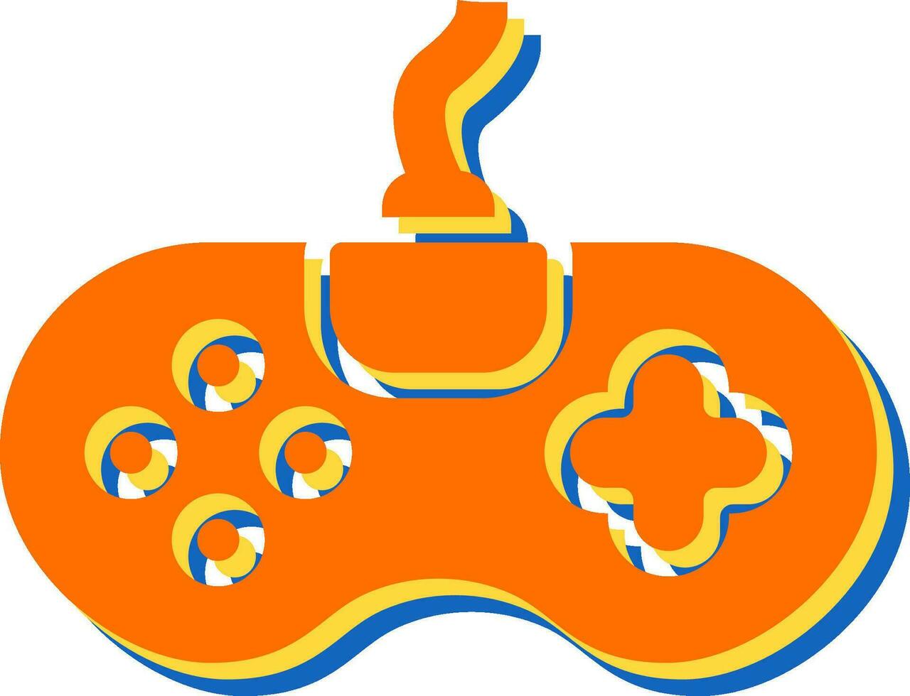 Gamepad-Vektorsymbol vektor